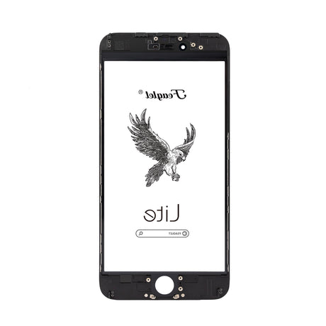 For iPhone Glass+Frame (3 in 1) Ver.Lite-IP 6PLUS Black