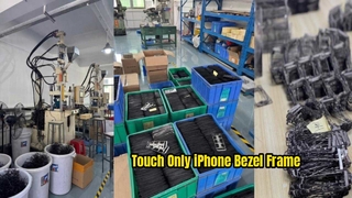 Tur Pabrik Bingkai Bezel Khusus iPhone Touch