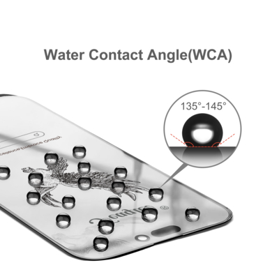 Γυαλί με OCA Για το Iphone 12Pro 14Promax 11 13 αρχική ποιότητα ευθείας άκρης γυάλισμα Mitsubishi OCA
