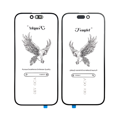 Vidro de Cobertura C4UV para iPhone 15 Pro com OCA para Recuperação de OLED Flexível