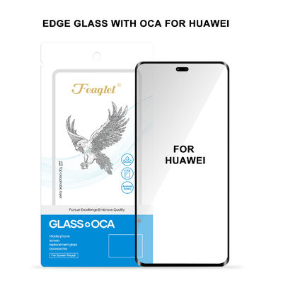 Un buen precio. ISO14001 vidrio táctil con borde de vidrio OCA para HUAWEI en línea