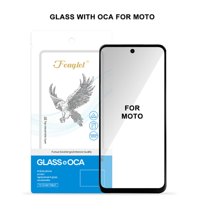 Good price MOTOROLA Straight Glass OCA Feaglet Genuine Touch Glass With OCA online