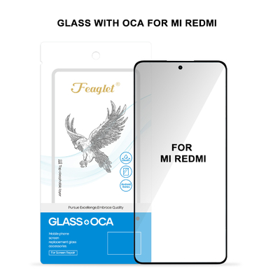 Good price Feaglet REDMI Straight Glass With OCA Xiaomi Phone OCA Touch Glass online